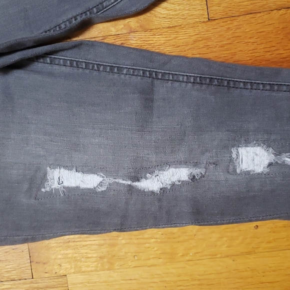 Justice Denim Jean Gray Jeggings Girl's size 12 Slim NWT - Picture 4 of 7